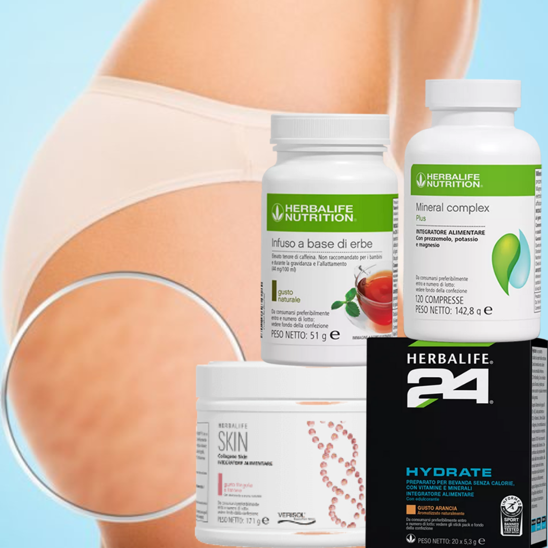 Pacchetto “Addio Cellulite” Herbalife, combatti la cellulite efficacemente